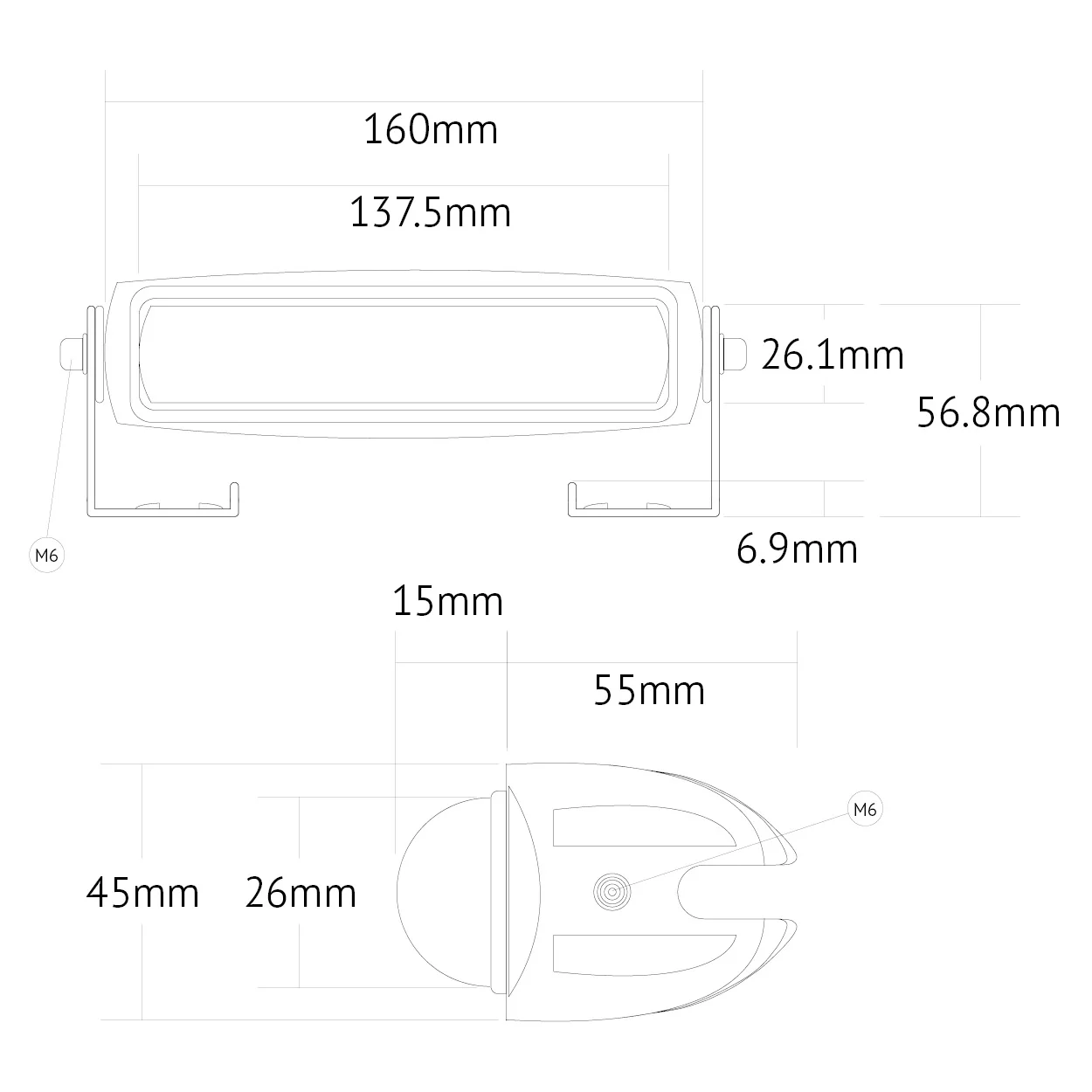 BBL007 LED Red Perimeter Lamp - Image 3