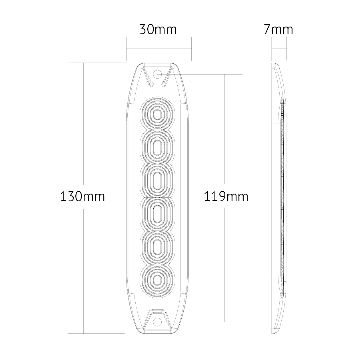BBL011 6 x LED Directional Light - Image 2
