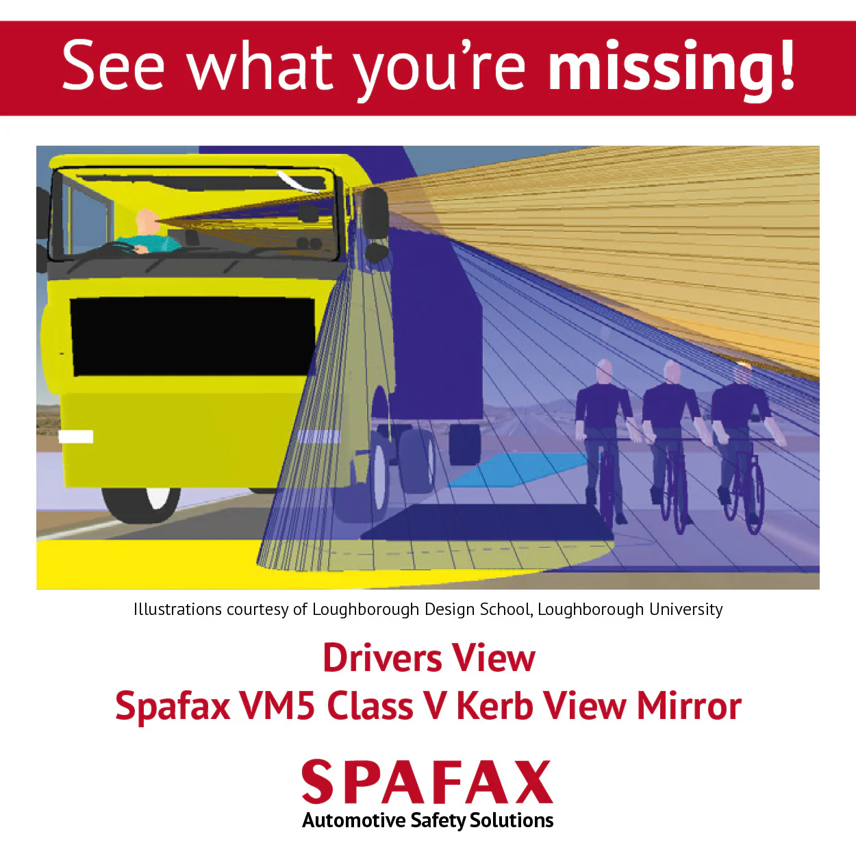 VM5YH - Wide Angle Heated Mirror (Yellow) - Image 7