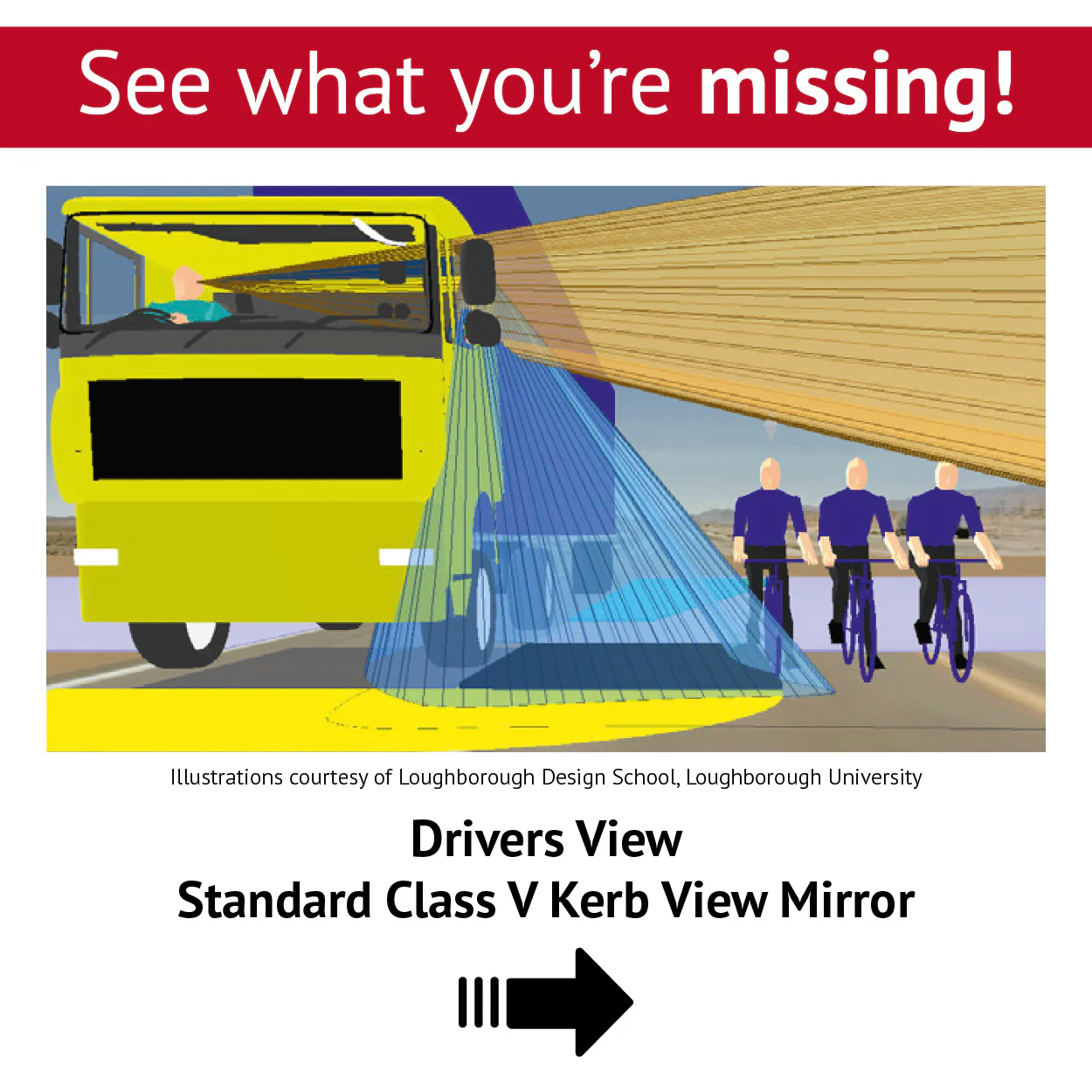 VM5YH - Wide Angle Heated Mirror (Yellow) - Image 6