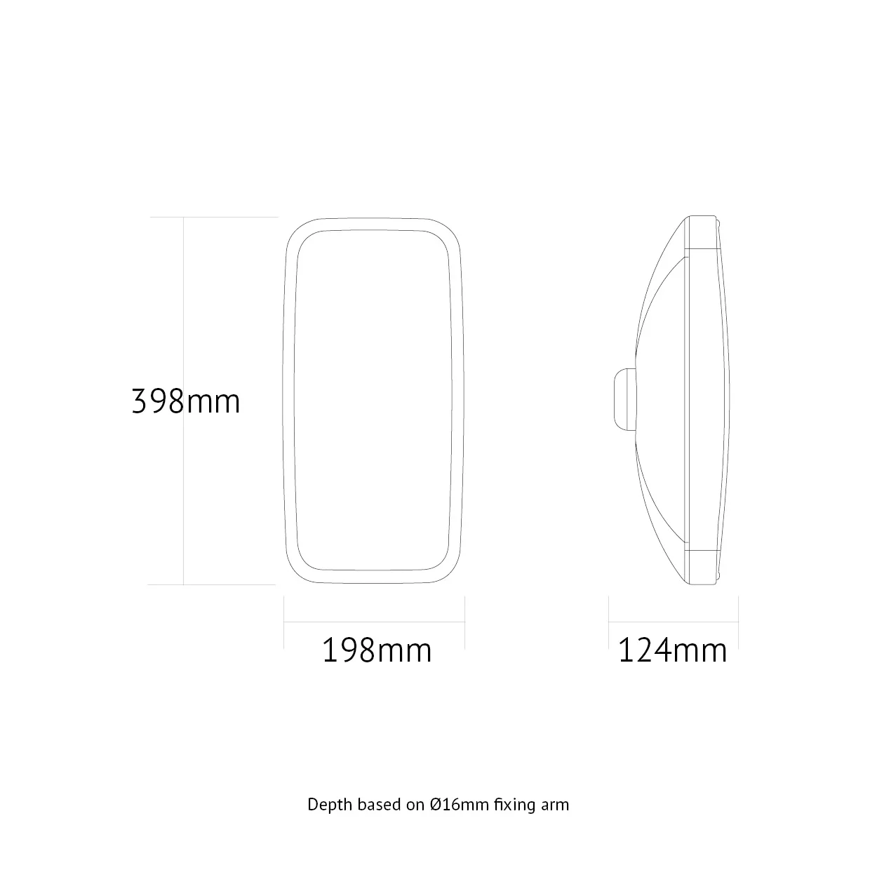 VM100Y - Standard Mirror (Yellow) - Image 7