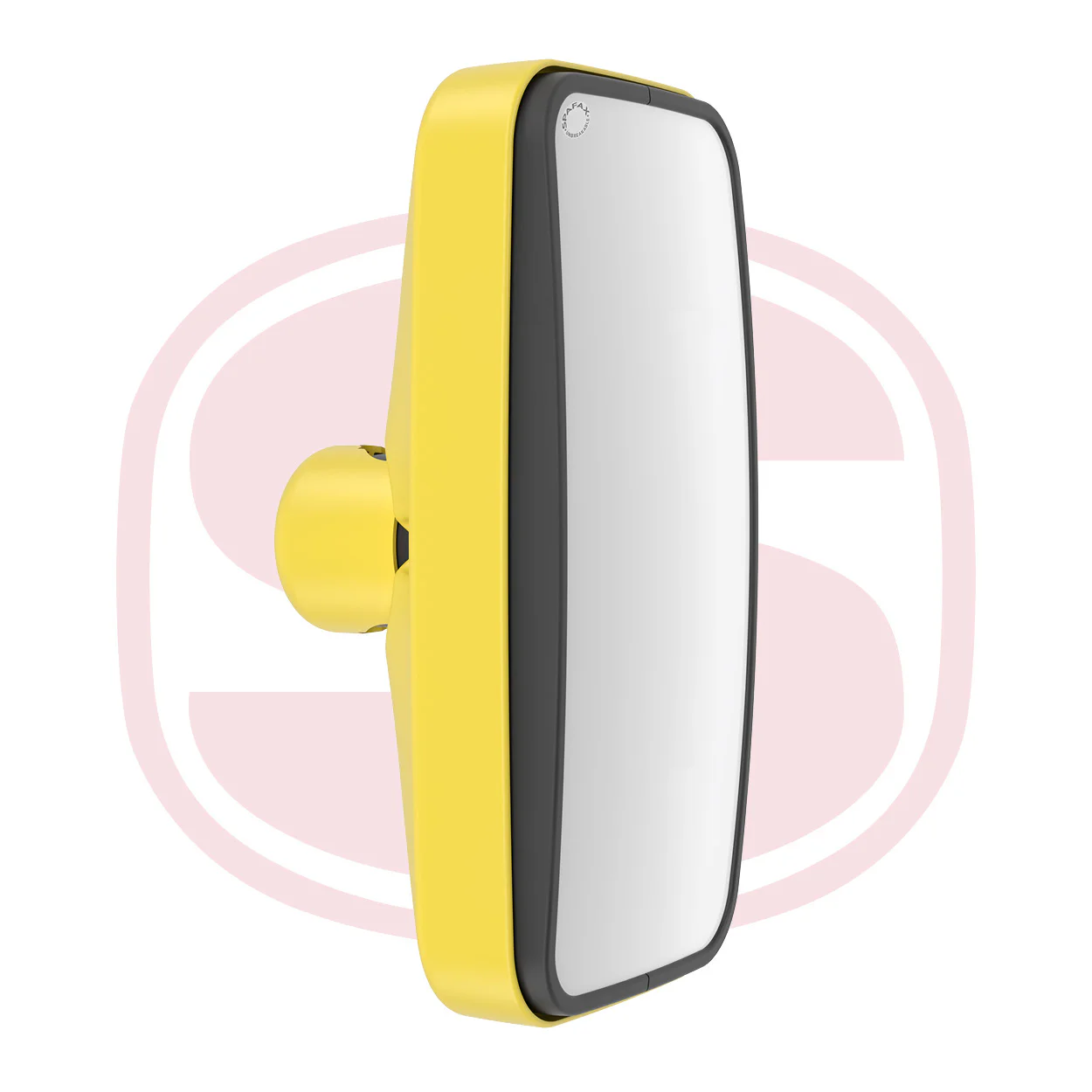 VM100YHX - Articulating Lens Heated Mirror (Yellow)