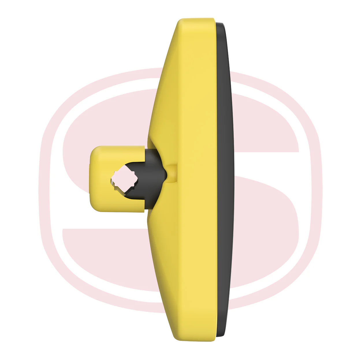 VM100YHX - Articulating Lens Heated Mirror (Yellow) - Image 2