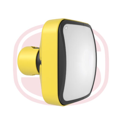 VM4YM - Wide Angle Motorised Heated Mirror (Yellow)